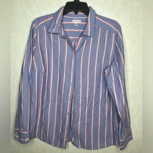 Croft & Barrow Coastal Women’s Large Button Down